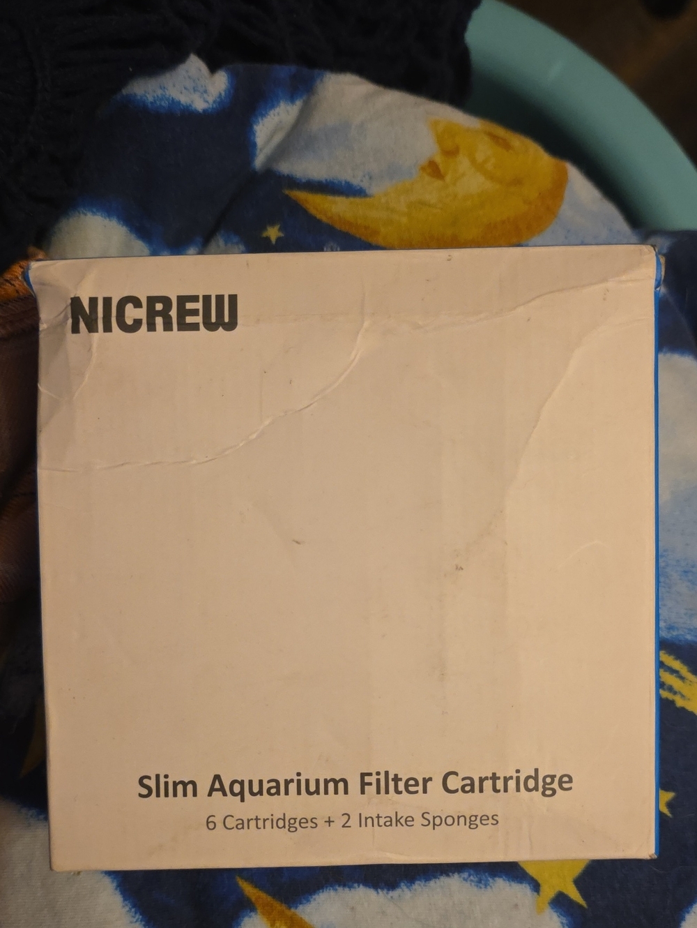 NICREW Slim Aquarium Filter Cartridge - White